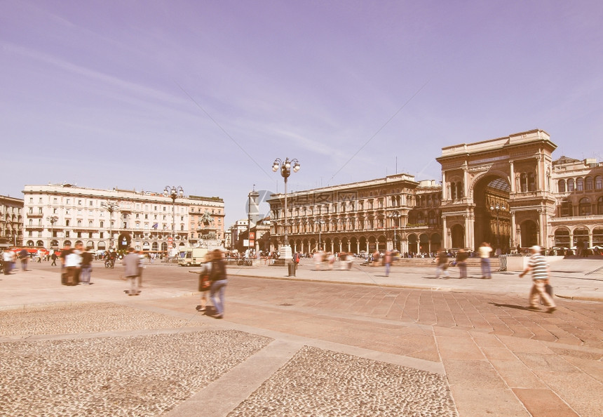 意大利米兰Duomo广场图片