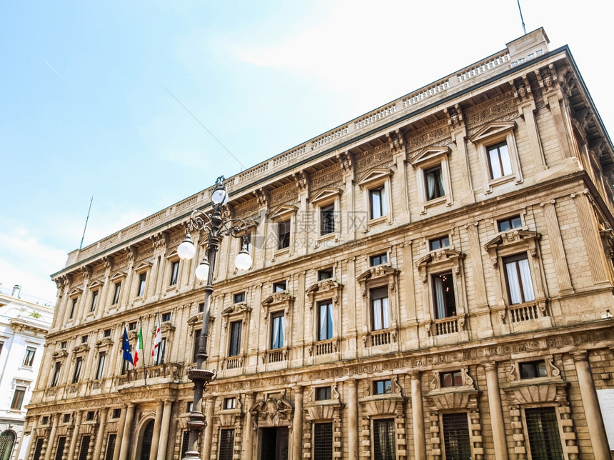 市政厅米兰人类发展报告高动态范围人类发展报告PalazzoMarini市政厅皮拉达斯卡米兰图片