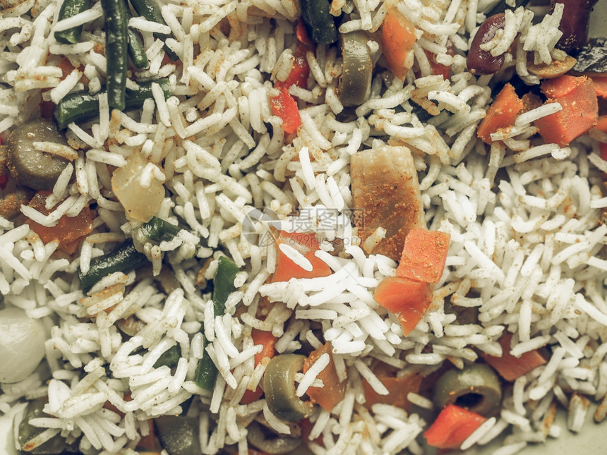 陈年咖喱饭去饱和陈年去饱和咖喱饭配时令蔬菜素食印度菜图片