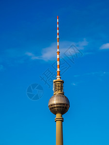 柏林HDR电视塔德国柏林高动态范围HDR电视塔图片