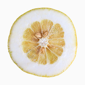 柑橘类水果柑橘柑橘类药物柑橘类水果素食食品切片隔离在白色图片