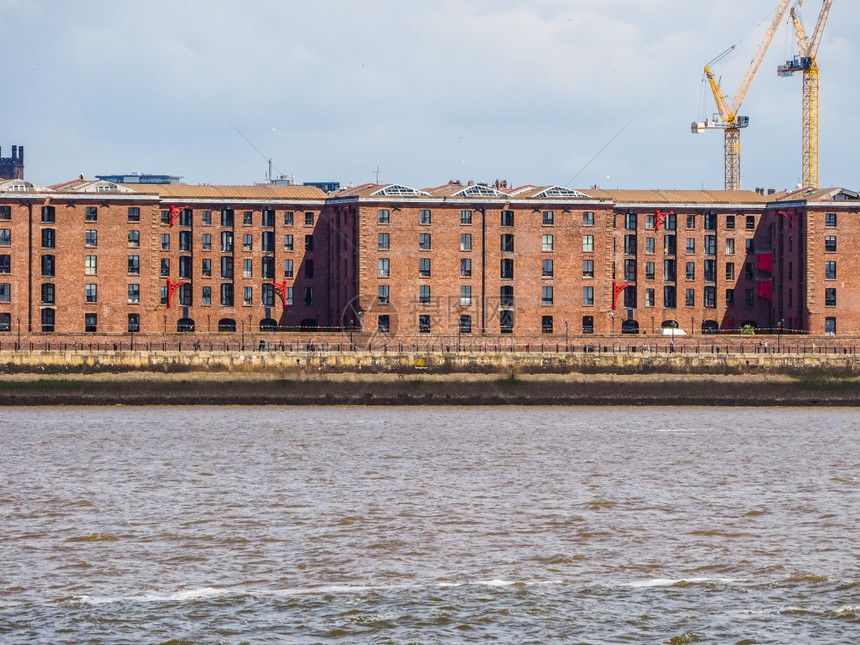 利物浦人类发展报告的AlbertDock高动态范围HDR联合王国利物浦的Albert码头建筑和仓库综合设施图片
