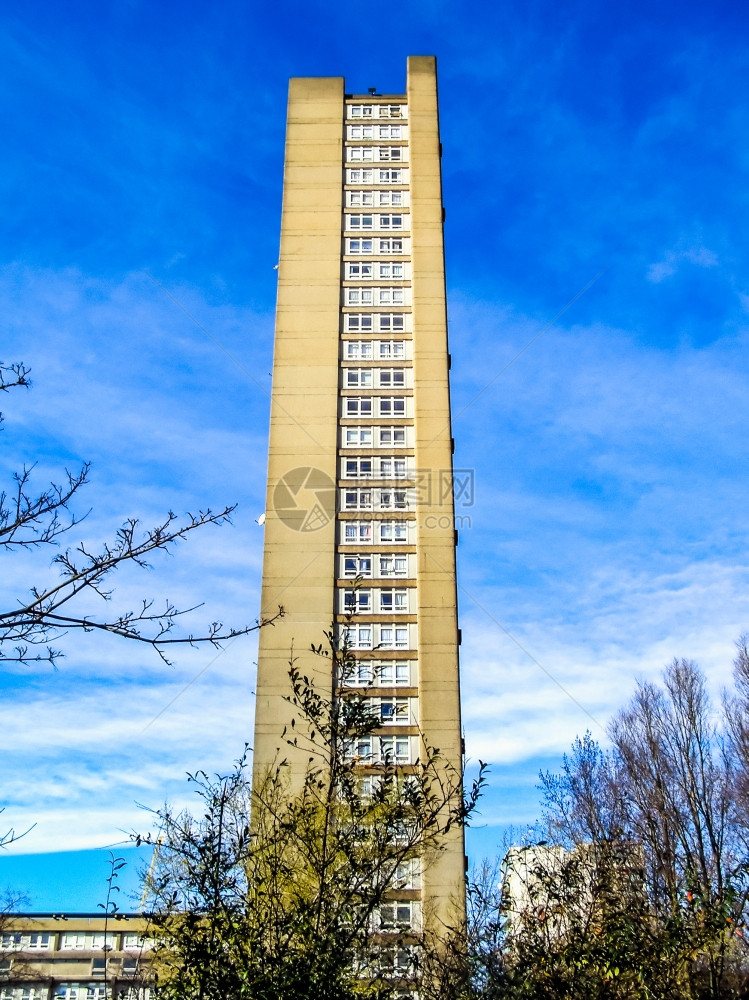 TrellickTower伦敦人类发展报告伦敦HDHR高动态范围HDHRTow野蛮主义建筑伦敦图片