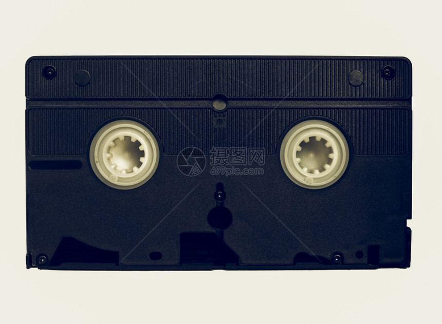 老式录像带老式录像磁带录像用盒式磁带图片