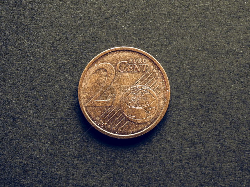 2欧元硬币洲联盟2元硬币货图片