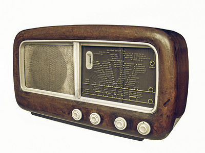 老式调幅收音机调谐器复古的老式调谐器图片