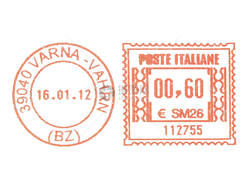 201年意大利的Red邮电表201年意大利的ITALYCIRCA201年Red邮电表图片