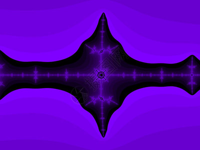 Violet折形背景Mandelbrot设置抽象的折形插图作为背景图片