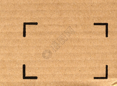 棕色纸板纹理背景棕色纸板纹理作为带有地址标签空间的背景图片