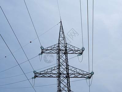 输电线路塔电力高压输电线路铁塔图片