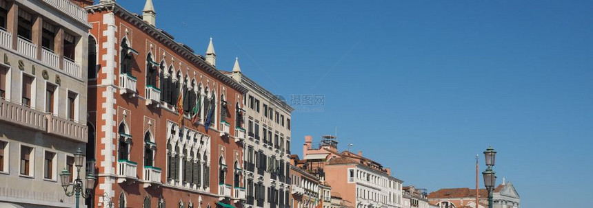 威尼斯市景象意大利威尼斯天际线景象图片