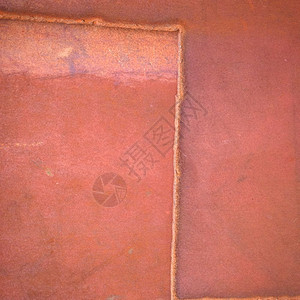 棕色生锈金属质料背景图片
