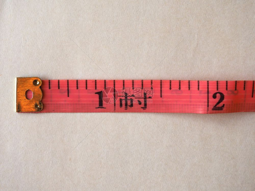 Cun中英寸的定制胶带标尺Cunaka中英寸测量单位的定制胶带标尺图片