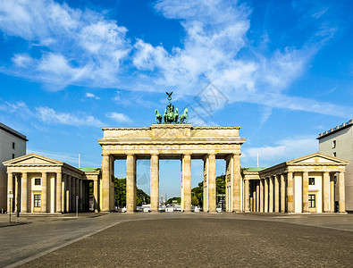 勃兰登堡柏林勃兰登堡托尔勃兰登堡门在柏林德国背景图片