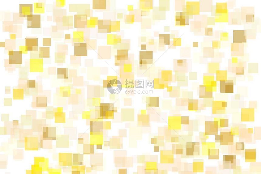 抽象黄色正方形插图背景抽象的极简黄色插图以正方形为背景图片