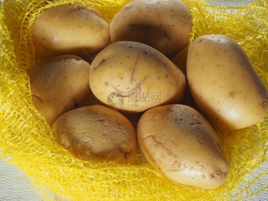 土豆蔬菜食品马铃薯Solanum管状糖蔬菜素食和品净袋图片