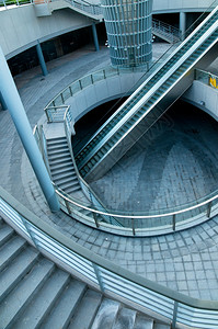 上海新包的潮湿建筑楼梯的细形图景图片