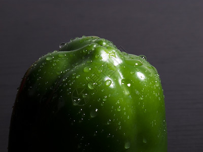 大湿绿色胡椒图片