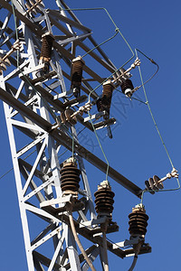 电线塔背景图片