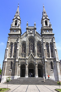 西班牙阿斯图里亚Asturias大教堂高清图片