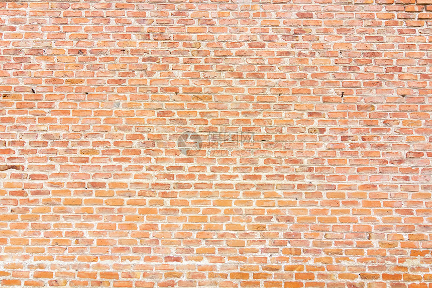 水泥红砖墙背景图片
