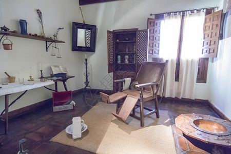 17世纪医生理发室图片