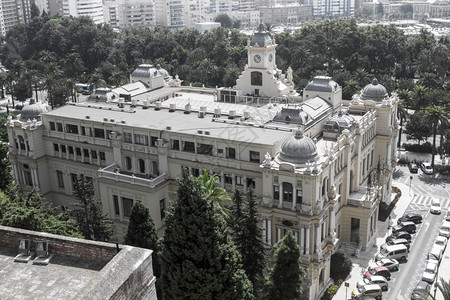 西班牙马拉加市政厅图片