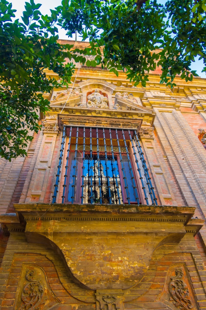 西班牙塞维利亚救主教堂庭院详情图片