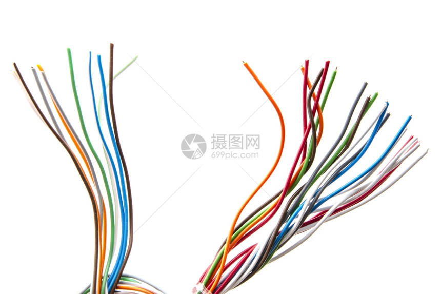 色彩多的电缆图片
