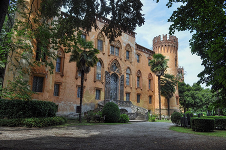 卡拉格里奥的罗科洛城堡意大利南皮埃蒙特的罗科洛城堡图片