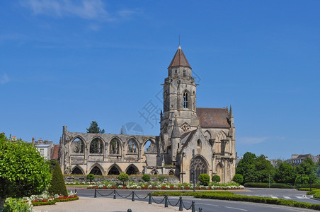 卡恩修道院遗址法国卡昂修道院遗址图片