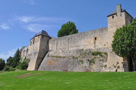 诺曼底公爵卡昂公爵城堡卡昂城堡位于法国巴塞诺曼底卡尔瓦多斯省卡昂镇的诺曼底城堡背景