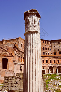 图拉真意大利罗马的s市场MercatiTraianei图片