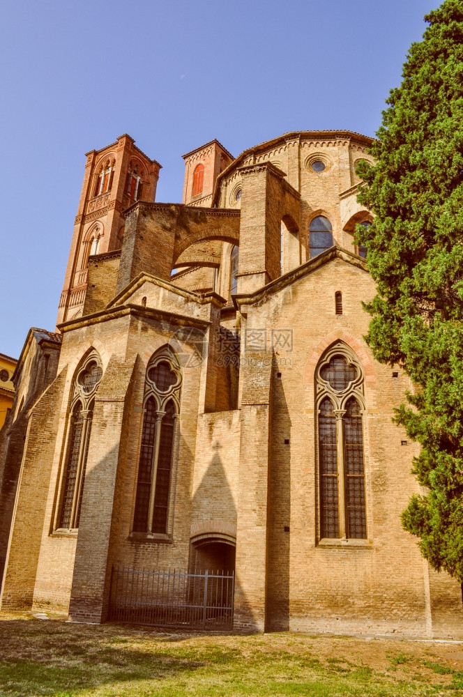 意大利埃米利亚罗马尼亚博洛尼亚圣弗朗西斯科教堂图片