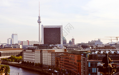 柏林德国市的展望图片