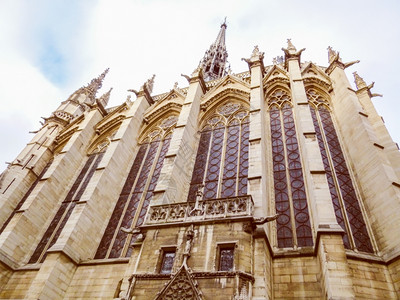 巴黎圣谢贝勒礼堂巴黎的谢贝勒礼堂背景图片