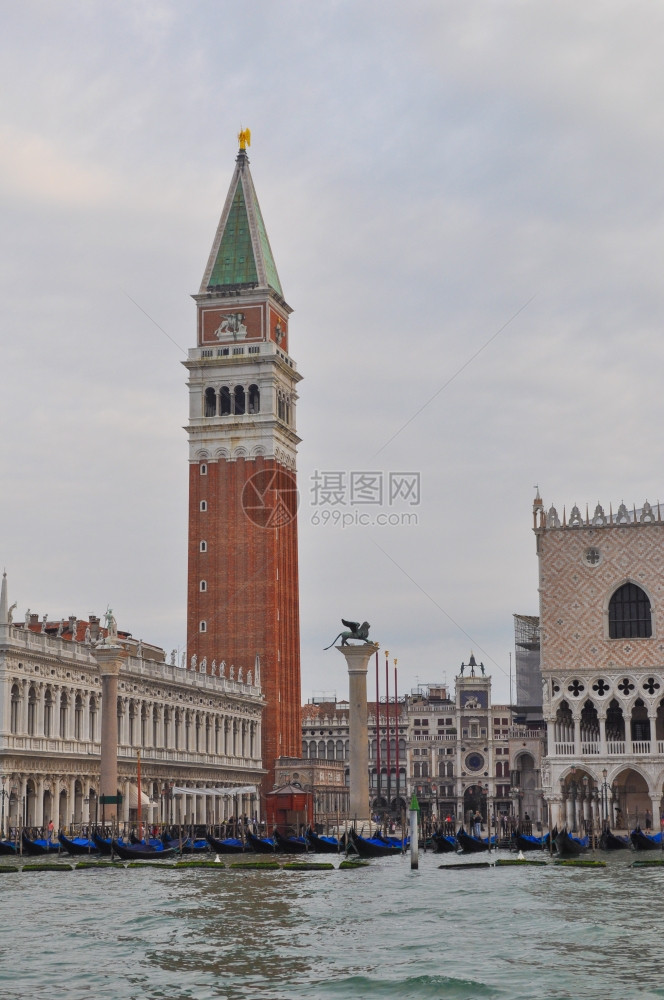 威尼斯圣马可意大利威尼斯圣马科教堂广场图片