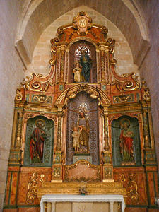 LaCiutadella大教堂西班牙默尔卡市的LaCiutadella大教堂背景图片