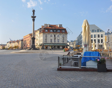 2015年9月日Zamkowy意指城堡广场图片