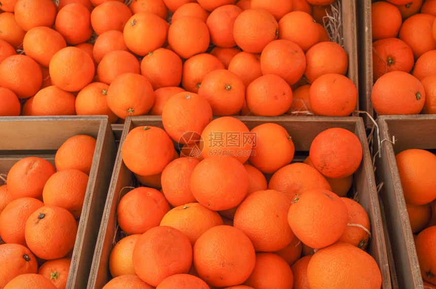 橙子水果甜Citrusxsinensis水果健康的素食品图片