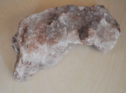 红盐来自南美洲秘鲁Lluta的红盐矿物质背景图片