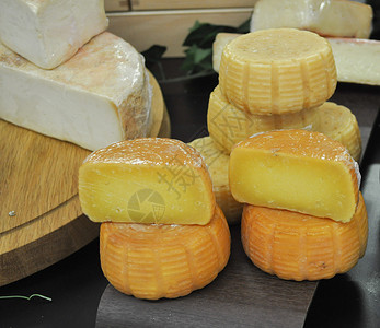 传统手工干酪欧洲传统手工干酪精美食品背景图片