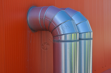 工业钢管用于通风和取暖图片