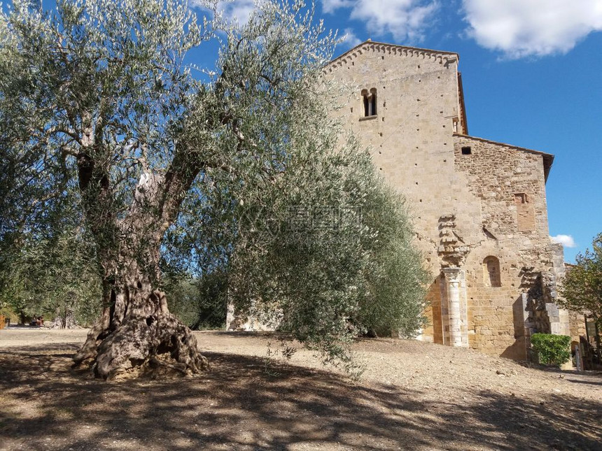蒙塔尔西诺的圣安提莫修道院意大利蒙塔尔西诺圣安提莫修道院图片