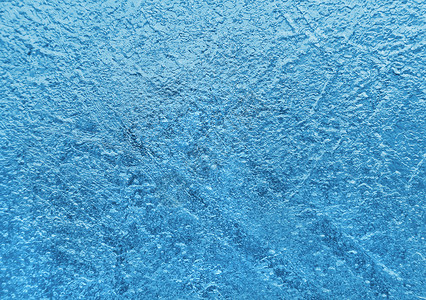 紧贴蓝色自然冰质图片