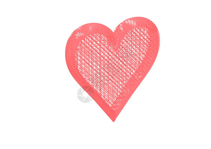 心脏表面由后排线3DRender组成以心脏为形态的网络图片