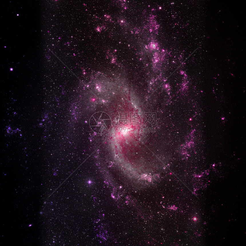 宇宙中无穷尽的星域空间一小部分由美国航天局提供的图像元素图片