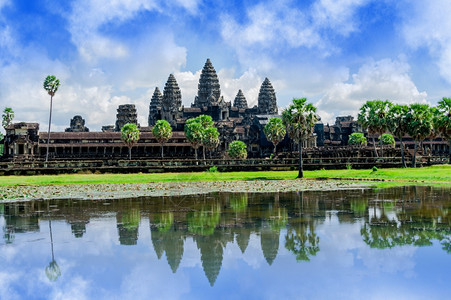 柬埔寨古代建筑图片