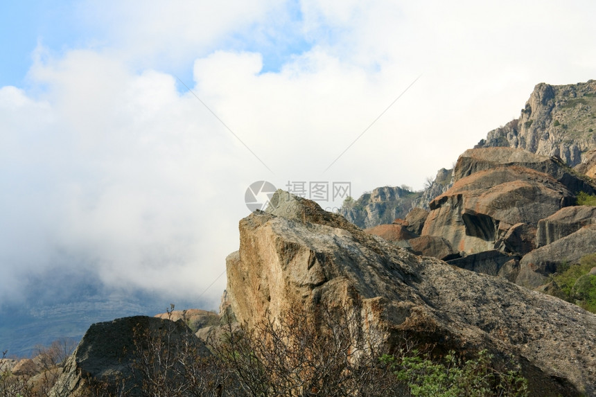 岩石山Demerdzhi山克里米亚乌兰里米亚图片