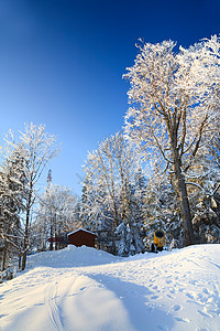 乌克兰Bukovel滑雪胜地上层绳道站图片